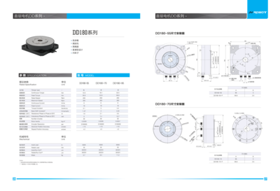 浚研DD马达_DD180系列