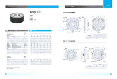 浚研DD马达_DD400 系列